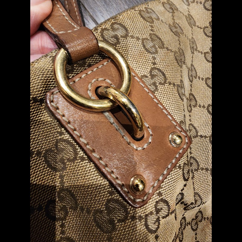 Gucci二手老花肩背包-25