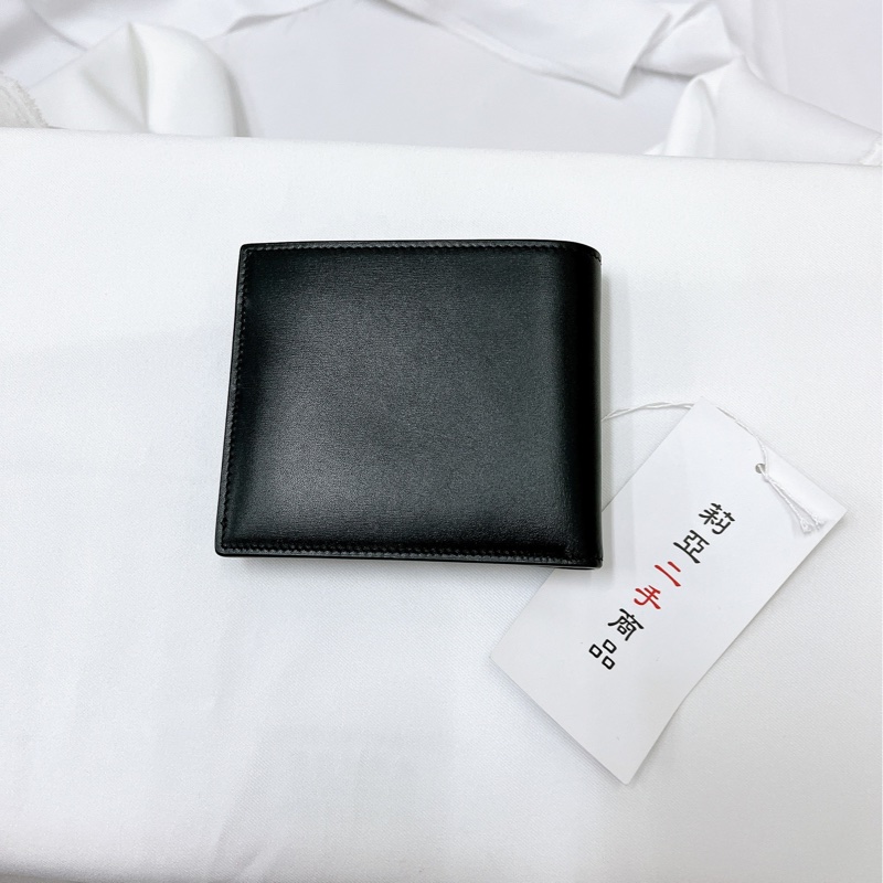 莉亞精品♡YSL 453276 對開短夾 黑銀 二手-2