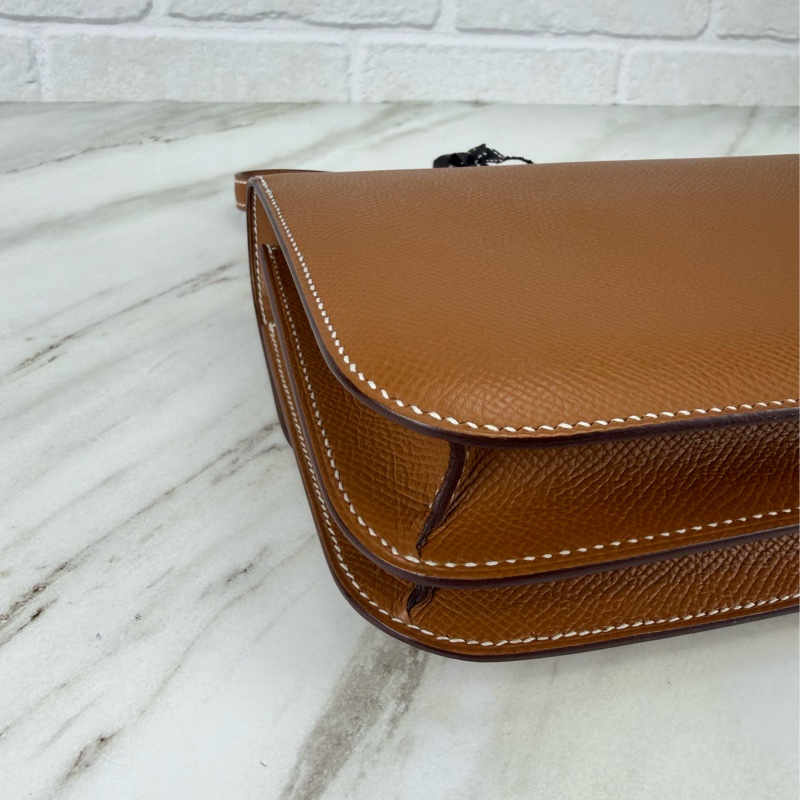 Mini Constance 康康37 gold  金棕金釦 新款 附小鏡子 康康19-9