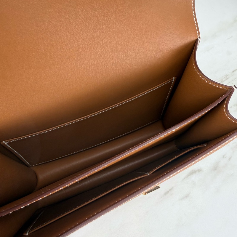 Mini Constance 康康37 gold  金棕金釦 新款 附小鏡子 康康19-14