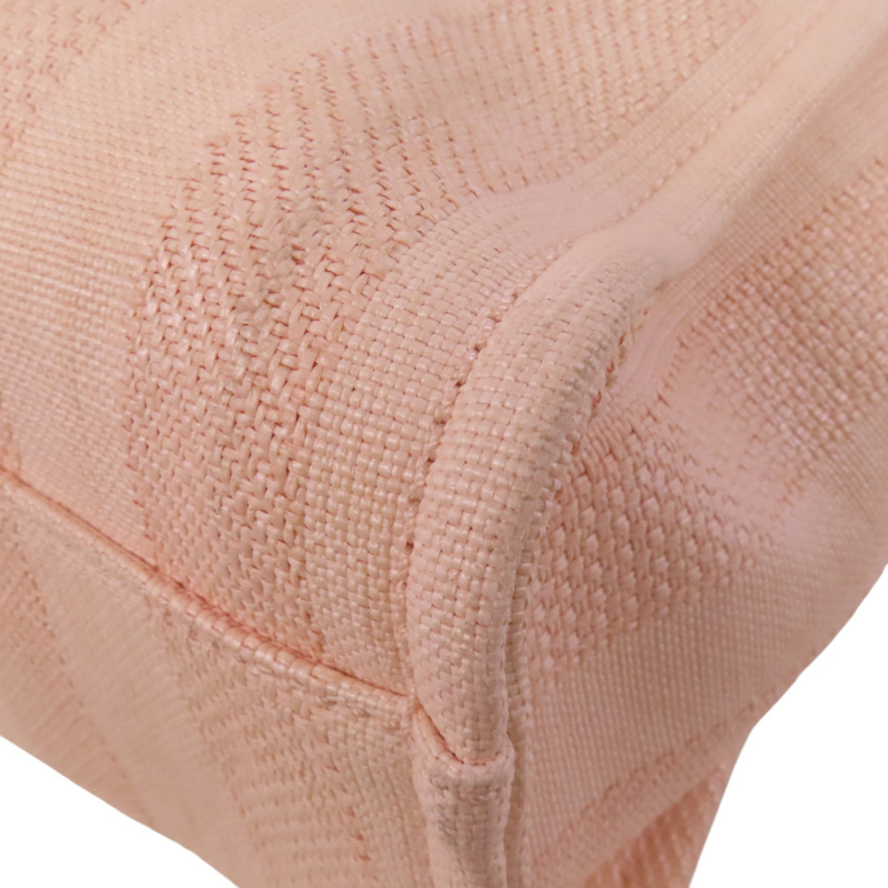 CHANEL 帆布Deauville MM銀扣肩背袋-13