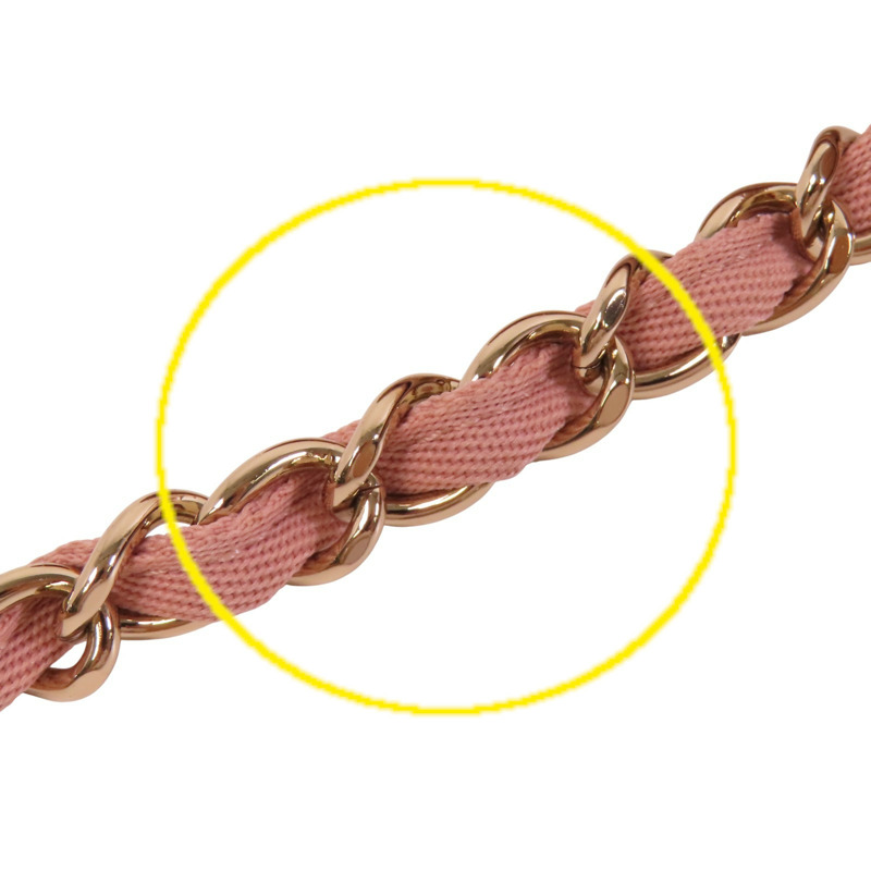 CHANEL 帆布Deauville MM銀扣肩背袋-16