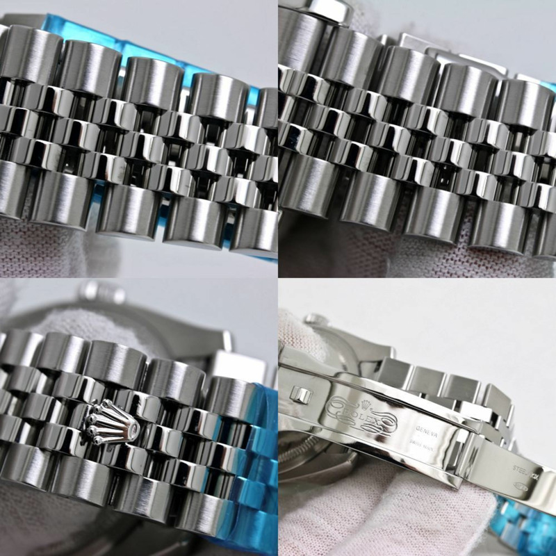 Rolex Datejust 白色羅馬數位時標 116234 M 編號男士腕錶，18K 金與不鏽鋼材質 40134-7