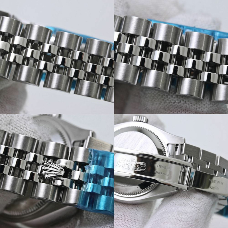 Rolex Datejust 10 件鑲鑽腕錶 179174G 女士 18K 白金及不鏽鋼 40126-7