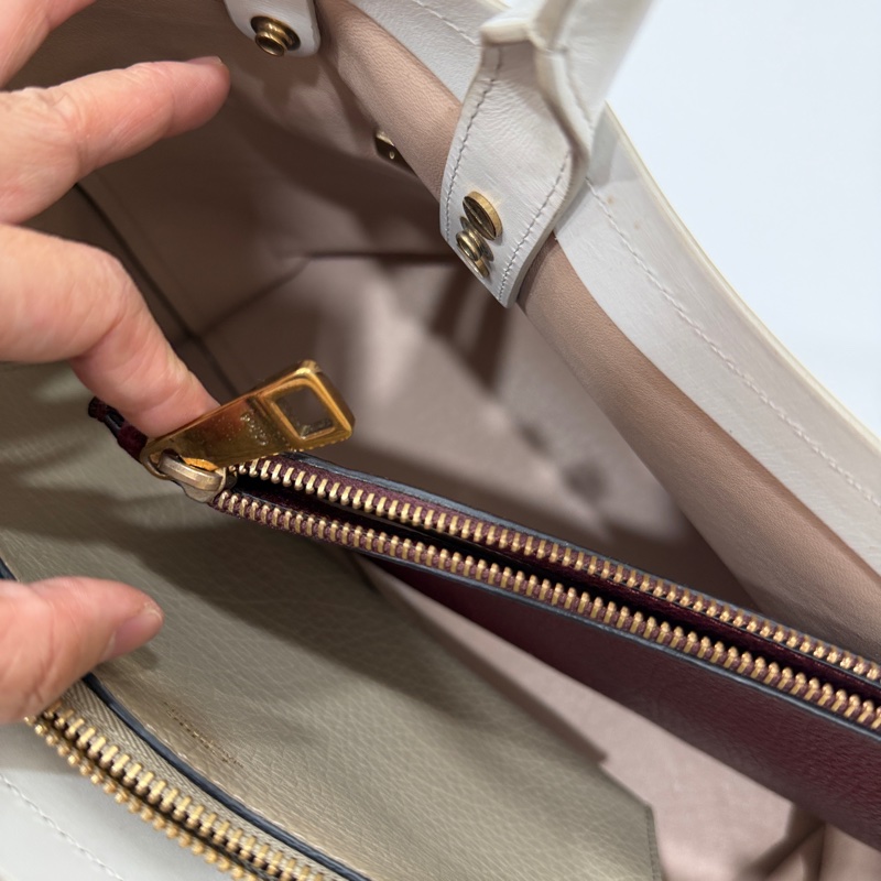 chloe 大地色 卡其 購物包 購物包 托特包 電腦包 公事包 手提包-18