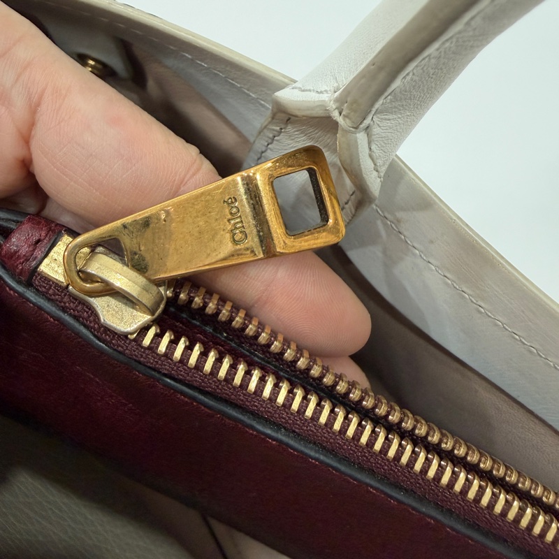 chloe 大地色 卡其 購物包 購物包 托特包 電腦包 公事包 手提包-19