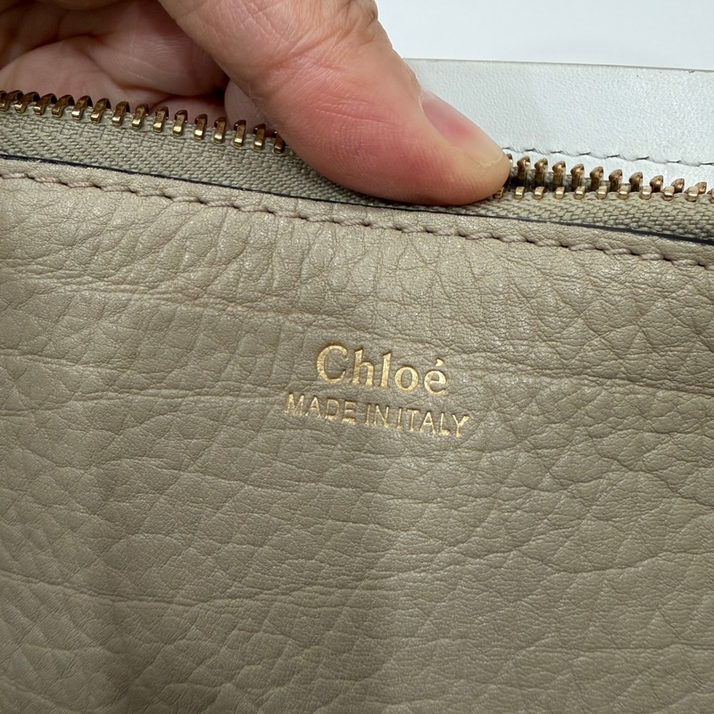 chloe 大地色 卡其 購物包 購物包 托特包 電腦包 公事包 手提包-24