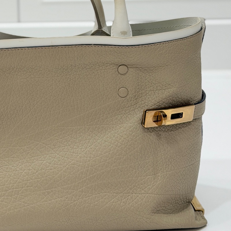 chloe 大地色 卡其 購物包 購物包 托特包 電腦包 公事包 手提包-28