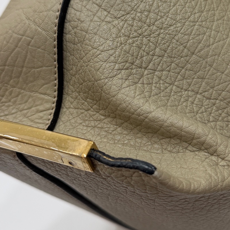 chloe 大地色 卡其 購物包 購物包 托特包 電腦包 公事包 手提包-32