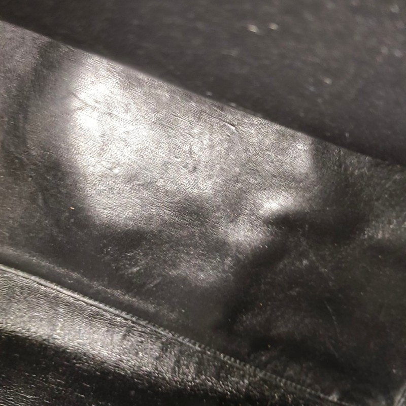 BALENCIAGA Neo Classic 黑色牛皮壓紋鱷魚紋手提包-8