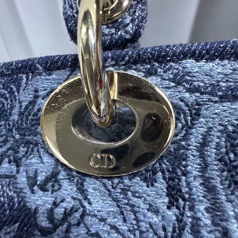 Christian Dior 迪奧戴妃Lady D-Lite刺繡中號-16
