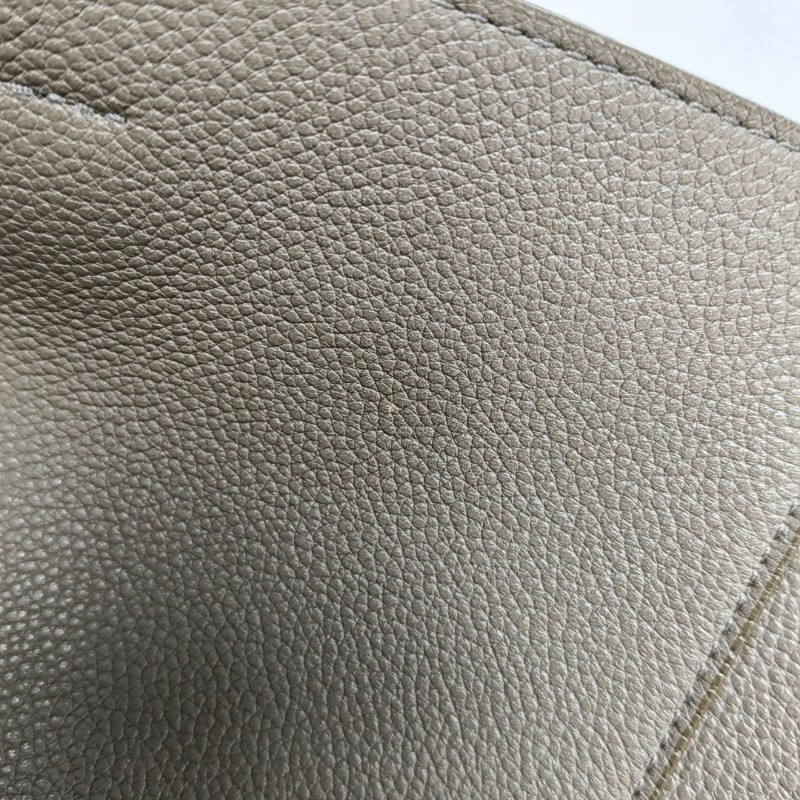 CELINE SANGLE 小號 大象灰牛皮斜挎包單肩包 金色五金 可拆卸肩帶-9