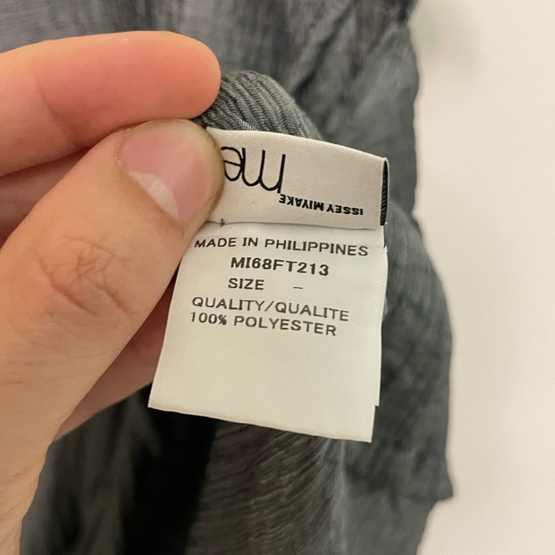 ▪️富貴選物FUGUEI▪️三宅一生ME 銀灰色 皺摺彈跳無袖上衣-9