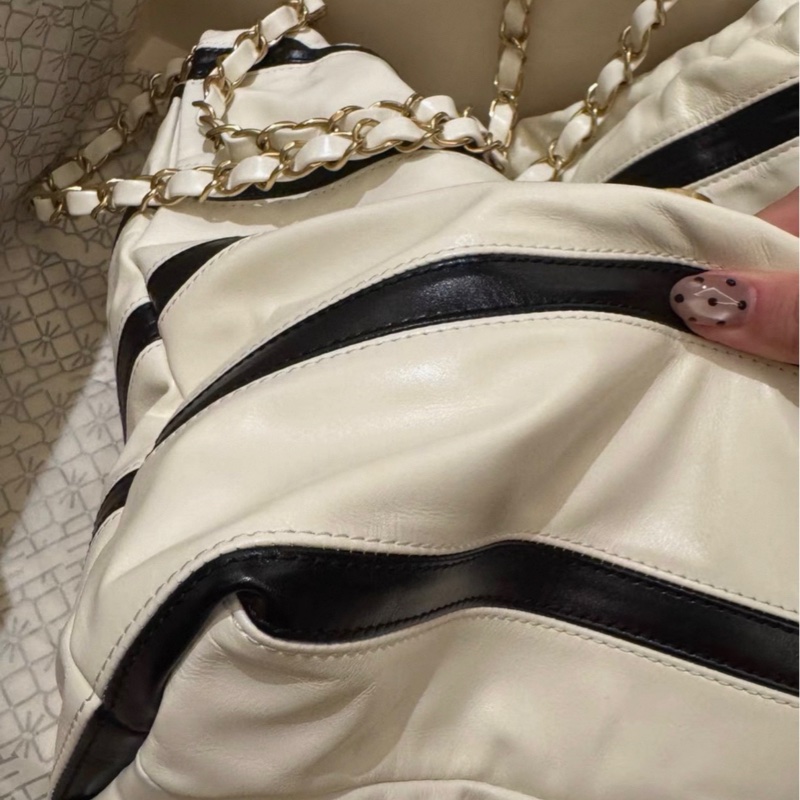 香奈兒垃圾袋 22bag中號 24年99新-2