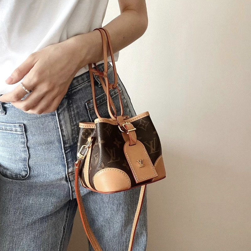 LV路易威登 purse老花燒麥包 手提包肩背包斜背包-0