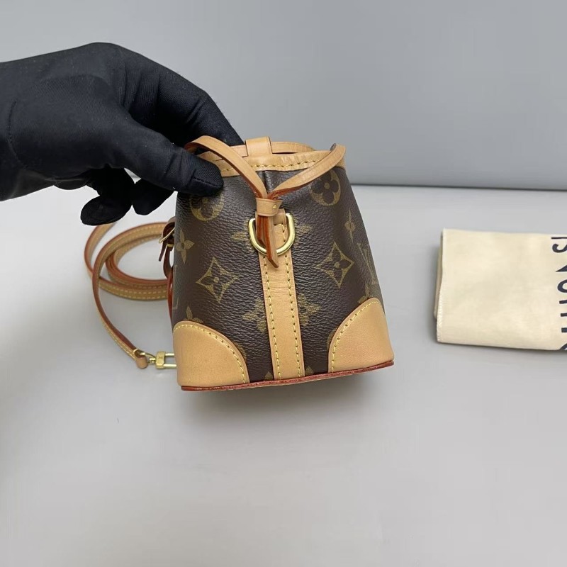 LV路易威登 purse老花燒麥包 手提包肩背包斜背包-5