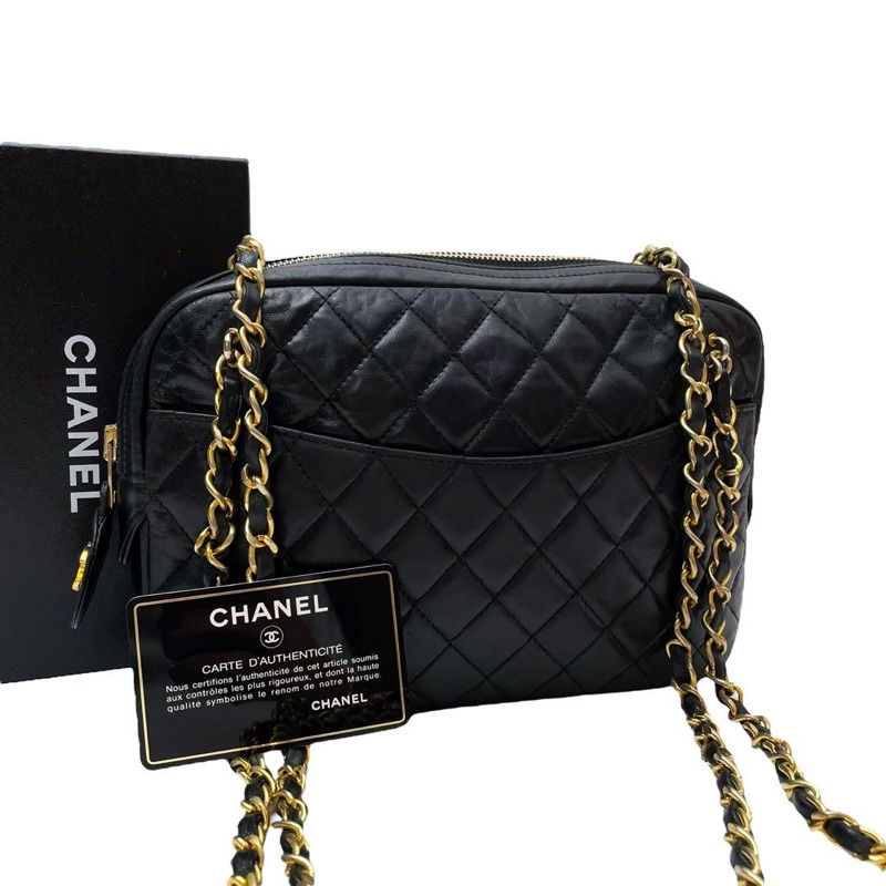 🌷Chanel 菱格紋協背包單肩包側背包｜經典花紋✦fufu style 精品✦ 氣質款｜-0