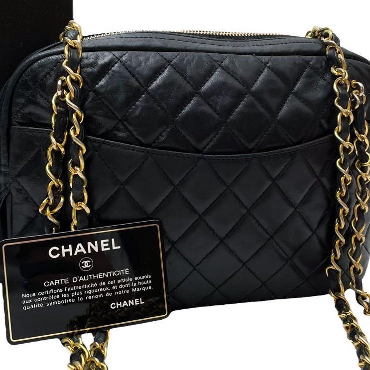 🌷Chanel 菱格紋協背包單肩包側背包｜經典花紋✦fufu style 精品✦ 氣質款｜-7