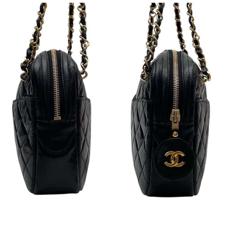 🌷Chanel 菱格紋協背包單肩包側背包｜經典花紋✦fufu style 精品✦ 氣質款｜-13