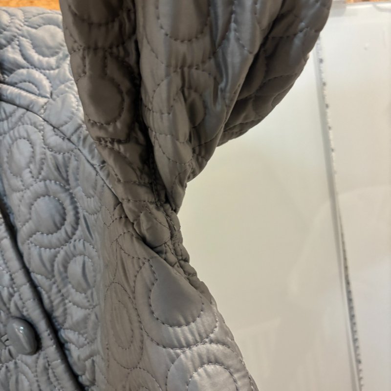 【美收精品】COACH 灰色外套 4-163【隔月月中將轉賣至日本 上架期限30天】-3