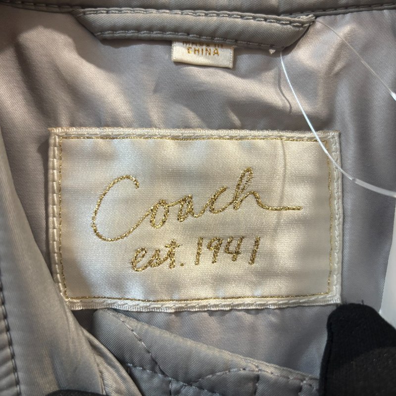 【美收精品】COACH 灰色外套 4-163【隔月月中將轉賣至日本 上架期限30天】-4