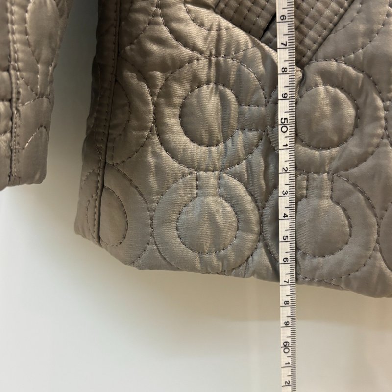 【美收精品】COACH 灰色外套 4-163【隔月月中將轉賣至日本 上架期限30天】-7