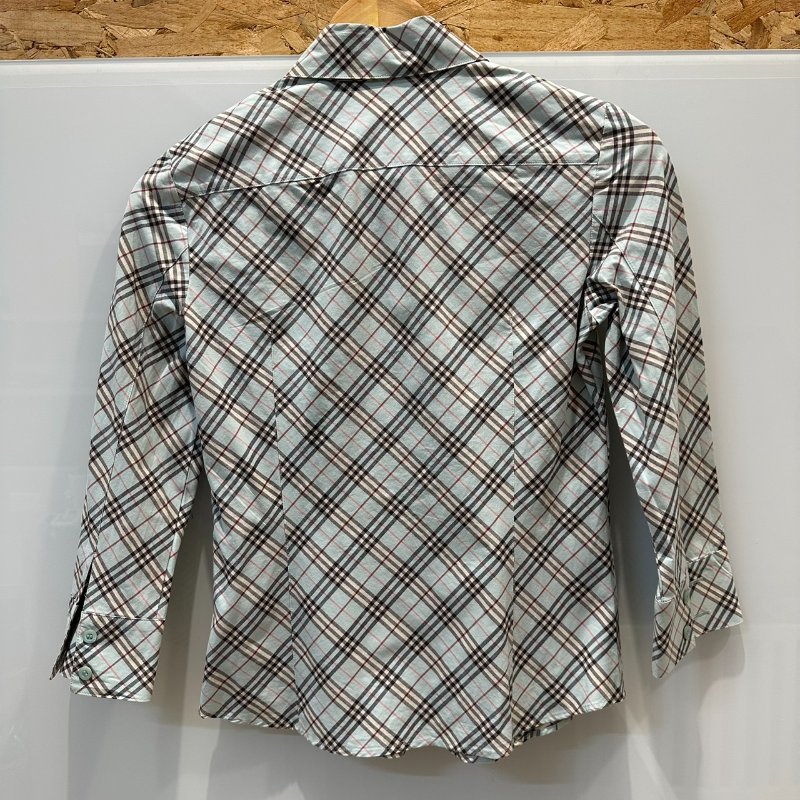 【美收精品】BURBERRY 紅綠色格紋襯衫 4-170【隔月月中將轉賣至日本 上架期限30天】-1