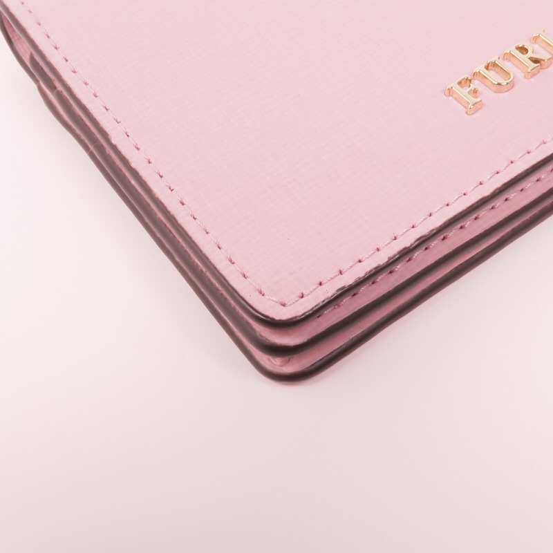 Furla 牛皮皮革Card Case金扣卡片套-7