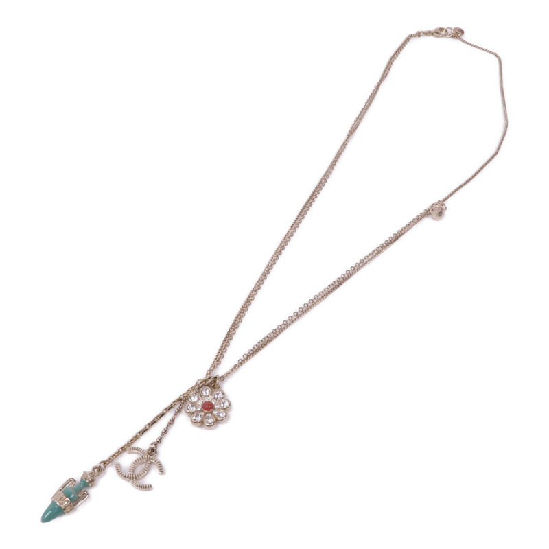 CHANEL 金屬Necklace項鍊-2