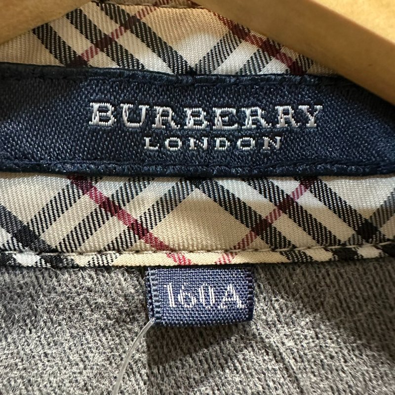 【美收精品】BURBERRY 灰色牛仔外套 4-172【隔月月中將轉賣至日本 上架期限30天】-2
