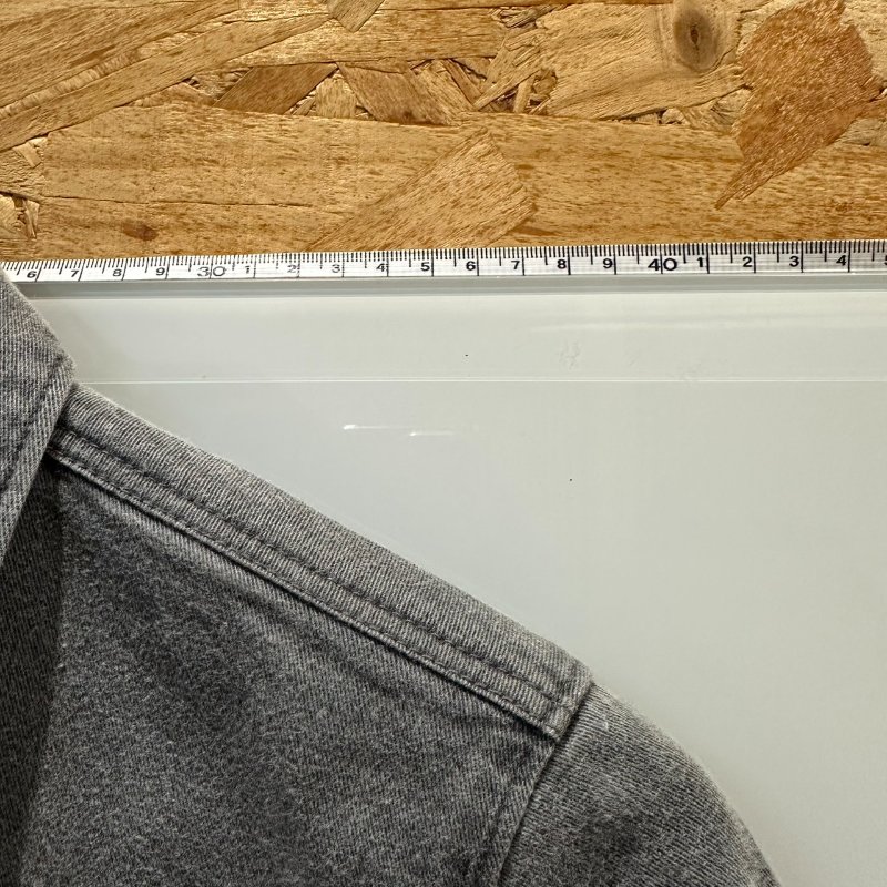 【美收精品】BURBERRY 灰色牛仔外套 4-172【隔月月中將轉賣至日本 上架期限30天】-10