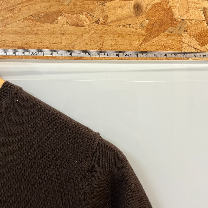 【美收精品】BURBERRY 茶色針織短袖 4-173【隔月月中將轉賣至日本 上架期限30天】-9