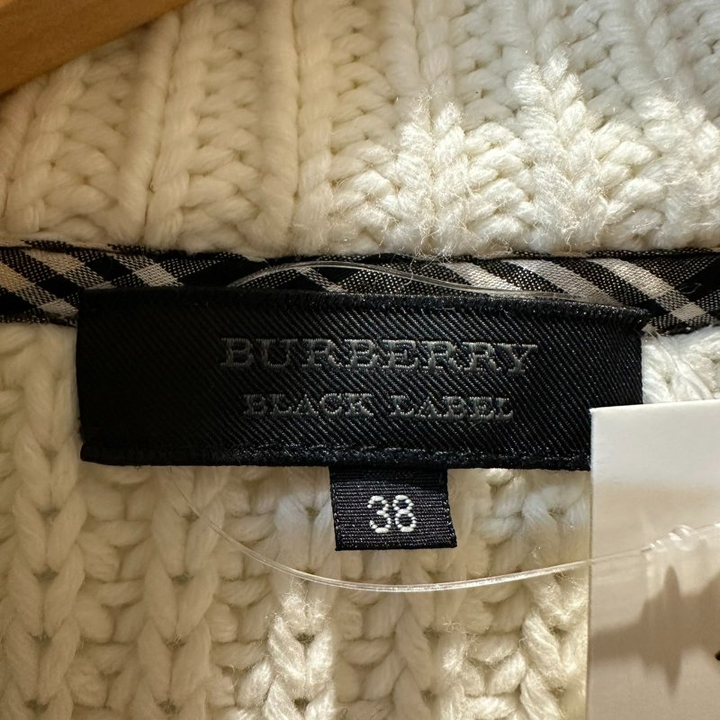 【美收精品】BURBERRY 白色針織毛衣 4-174【隔月月中將轉賣至日本 上架期限30天】-2