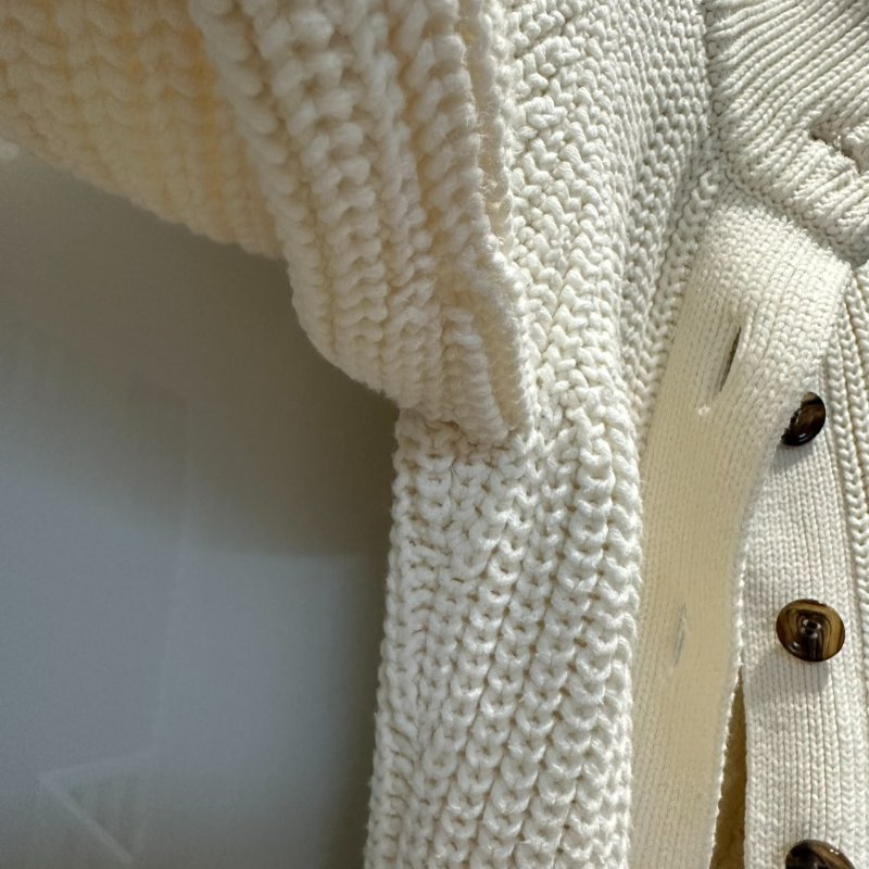 【美收精品】BURBERRY 白色針織毛衣 4-174【隔月月中將轉賣至日本 上架期限30天】-6