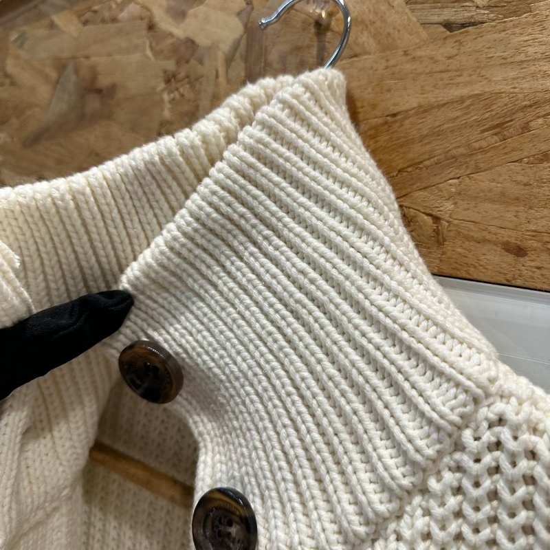 【美收精品】BURBERRY 白色針織毛衣 4-174【隔月月中將轉賣至日本 上架期限30天】-9