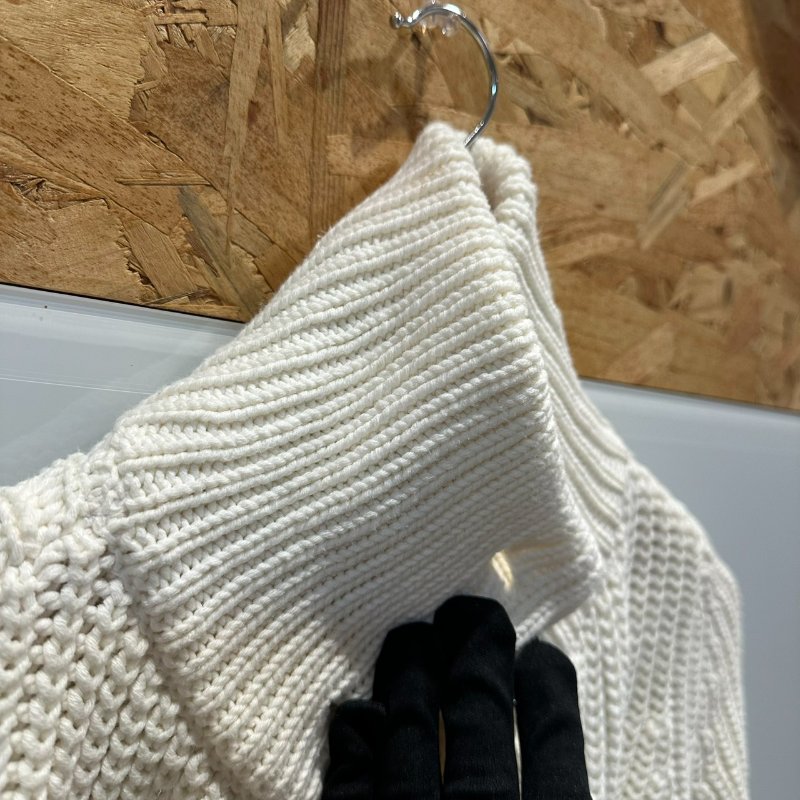 【美收精品】BURBERRY 白色針織毛衣 4-174【隔月月中將轉賣至日本 上架期限30天】-10