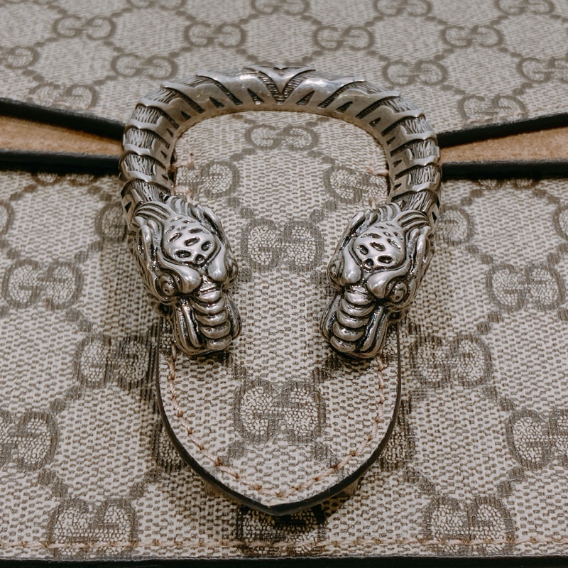 TW4507 GUCCI 古馳中號經典GG字翻蓋色鏈帶包包 GG SUPREME DIONYSUS SHOULDER BAG MEDIUM-22