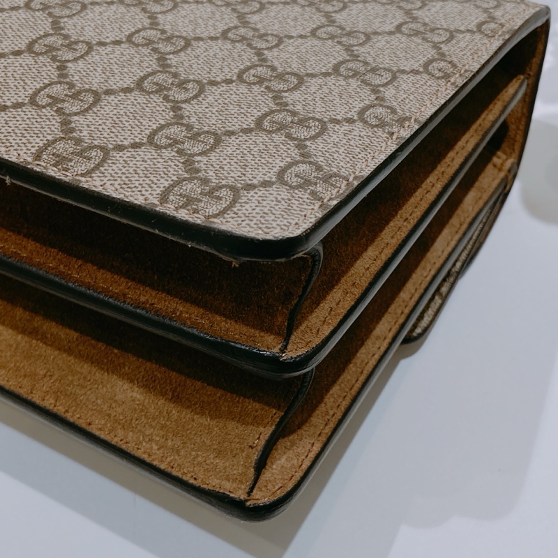 TW4507 GUCCI 古馳中號經典GG字翻蓋色鏈帶包包 GG SUPREME DIONYSUS SHOULDER BAG MEDIUM-23