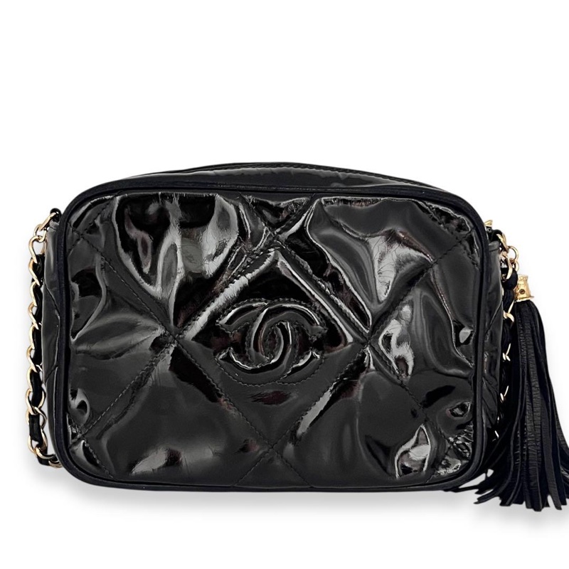 🌷Chanel 漆皮菱格紋協背包|經典花紋✦fufu style 精品✦ 氣質款|-2