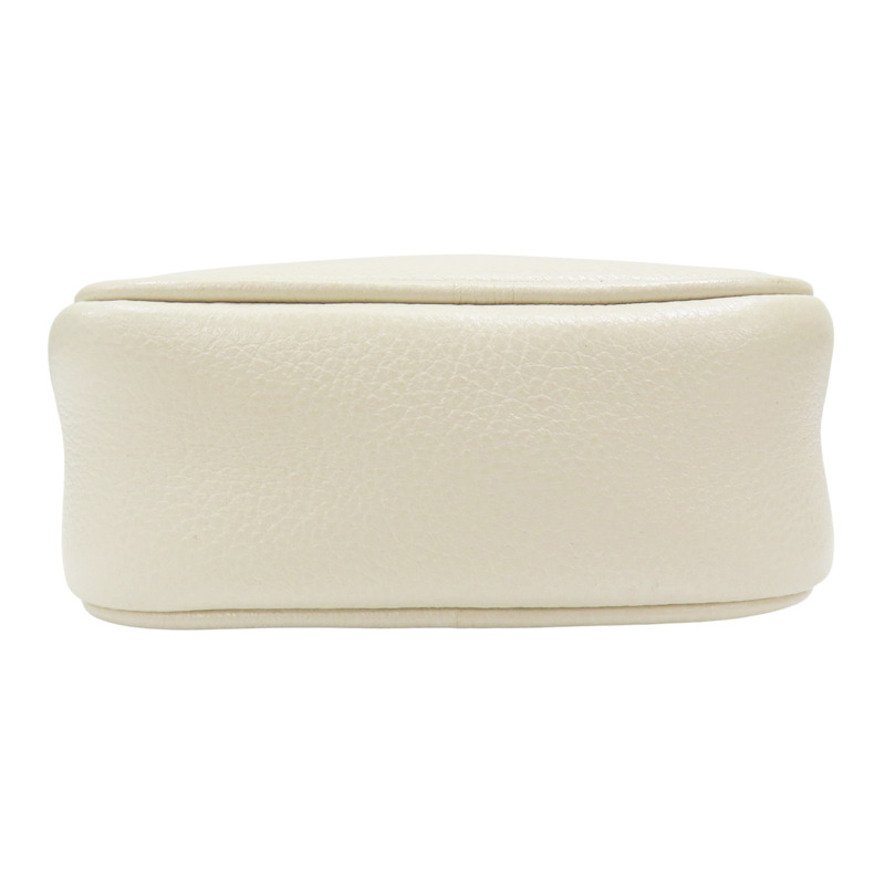 白色 牛皮 肩背包【GUCCI 古馳】 574803.521-3