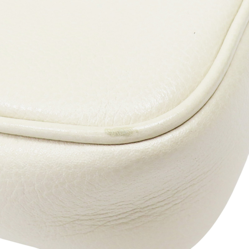 白色 牛皮 肩背包【GUCCI 古馳】 574803.521-11