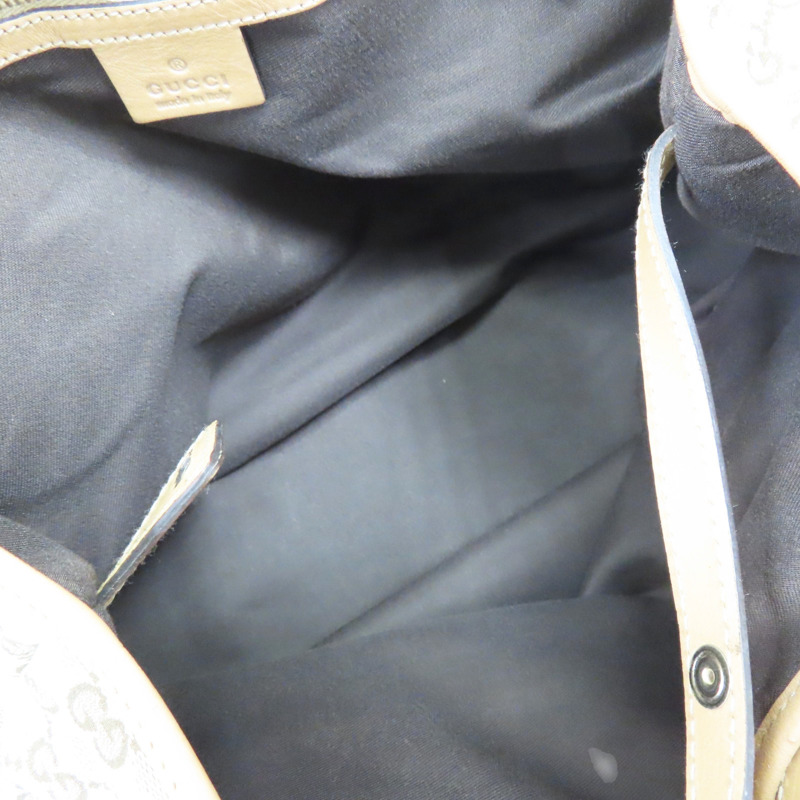 卡其色 緹花帆布 肩背包【GUCCI 古馳】 162900-4