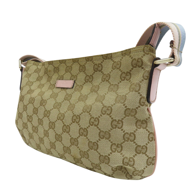 米色 緹花帆布 肩背包 189749【GUCCI 古馳】 189749-2