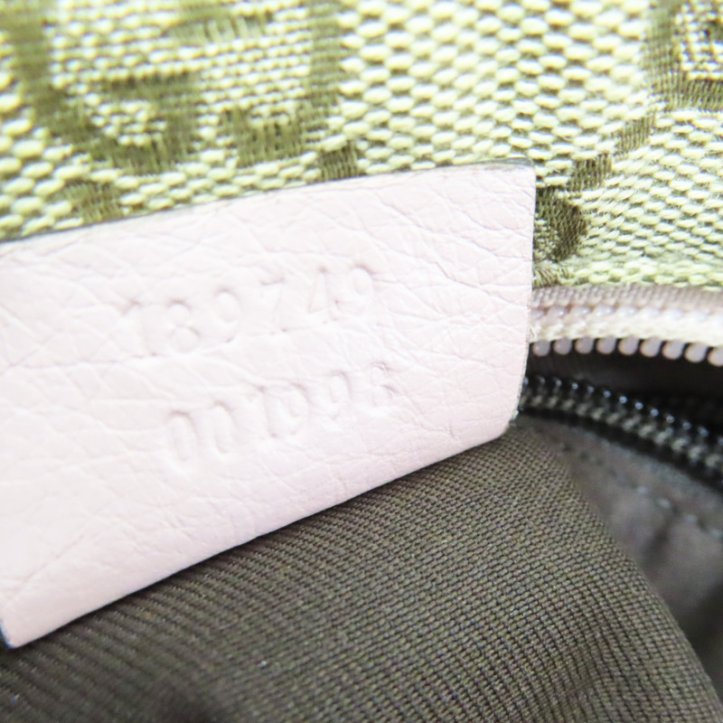 米色 緹花帆布 肩背包 189749【GUCCI 古馳】 189749-7