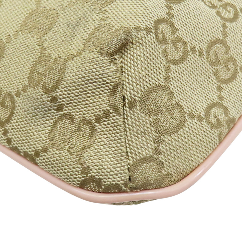 米色 緹花帆布 肩背包 189749【GUCCI 古馳】 189749-12