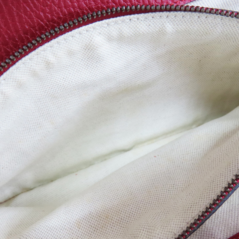 紅色 牛皮 肩背杯【GUCCI 古馳】 400249-6