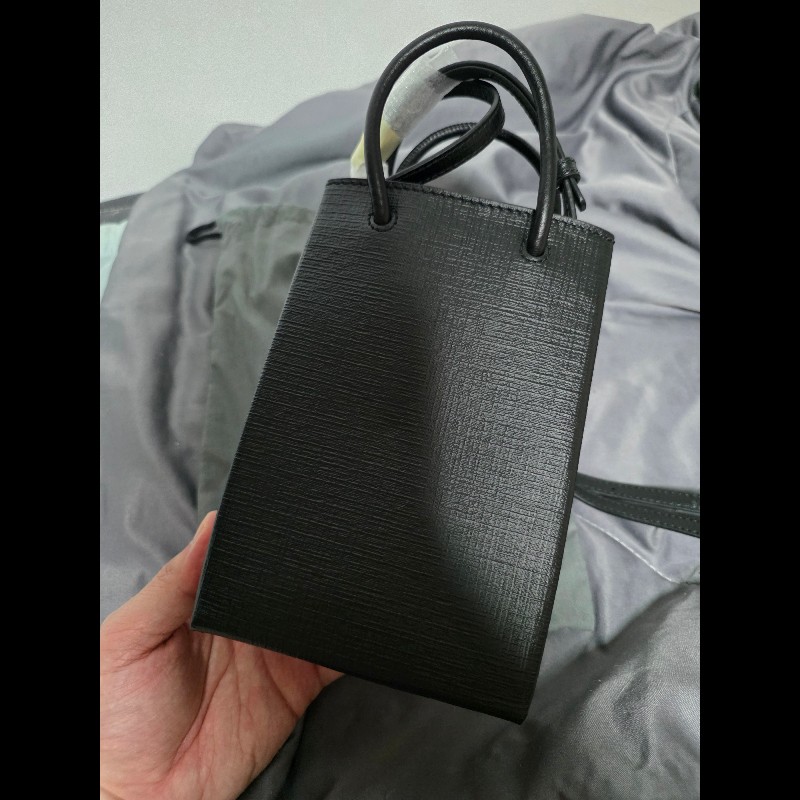 [全新]Balenciaga 巴黎世家 牛皮迷你購物袋-1