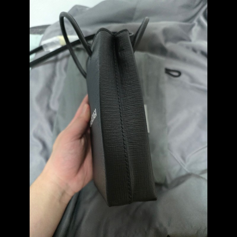 [全新]Balenciaga 巴黎世家 牛皮迷你購物袋-4