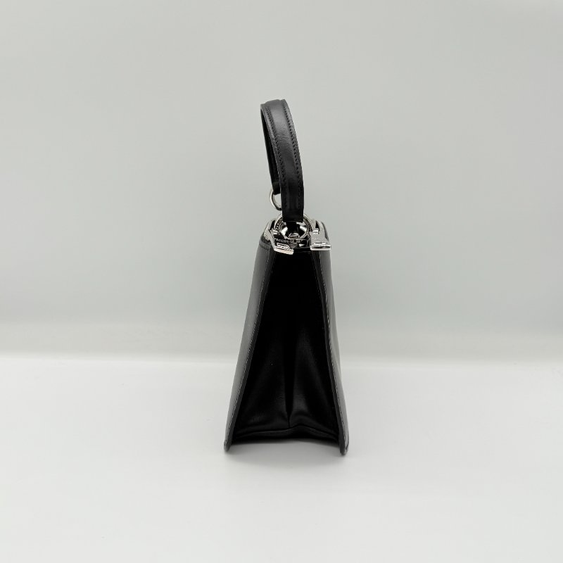 【CP 精選🌟小編推薦】Prada 普拉達 Saffiano 黑色 牛皮 銀扣 肩背袋 肩帶小包（可以拆卸）三合一 斜挎包 單肩包 手提包-5