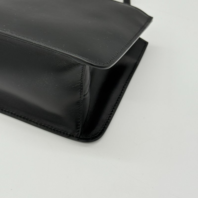 【CP 精選🌟小編推薦】Prada 普拉達 Saffiano 黑色 牛皮 銀扣 肩背袋 肩帶小包（可以拆卸）三合一 斜挎包 單肩包 手提包-9